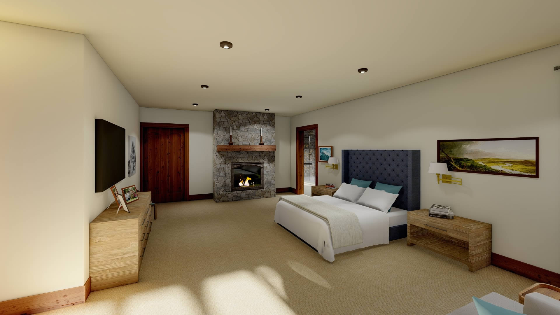 Home Construction Master Suite Remodel